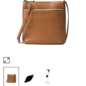 MK Riley small flat crossbody (brand new)